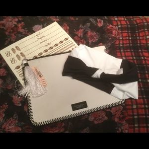 Vs tablet bag with head band and tattoos